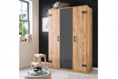 Cork von Wimex - Nachtkonsole mit 3 Schubkästen