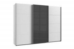 Valencia von Wimex - Schwebetürenschrank mit 1 Glastür