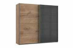 Valencia von Wimex - Schwebetürenschrank mit 1 Glastür
