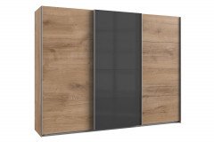 Valencia von Wimex - Schwebetürenschrank mit 1 Glastür