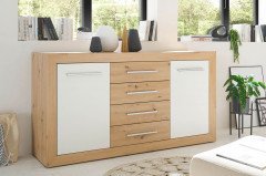 Fernando von POL Power - Schlafzimmer mit Schrank, Bett & Nachtkommoden