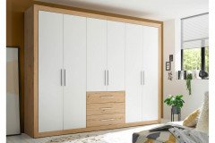 Fernando von POL Power - Schlafzimmer mit Schrank, Bett & Nachtkommoden