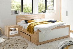 Fernando von POL Power - Schlafzimmer mit Schrank, Bett & Nachtkommoden