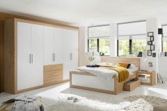 Fernando von POL Power - Schlafzimmer mit Schrank, Bett & Nachtkommoden