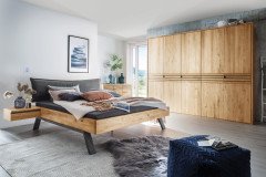 Kansas von Nature Living - Schlafzimmer-Möbel Wildeiche - anthrazit