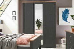 Jasmin II von SchlafKONTOR - Landhaus-Schlafzimmer-Set 4-teilig