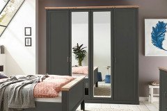 Jasmin II von SchlafKONTOR - Landhaus-Schlafzimmer-Set 4-teilig