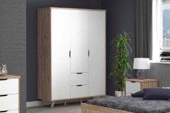 Vankka von Forte - Schlafzimmer-Set im skandinavischen Stil