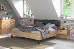 Boston-sleeping von Priess - Schlafzimmer-Set Artisan-Eiche