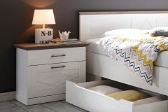 Country von SchlafKONTOR - 4-teilige Schlafzimmer-Einrichtung im Landhaus-Stil