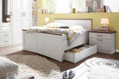 Country von SchlafKONTOR - 4-teilige Schlafzimmer-Einrichtung im Landhaus-Stil