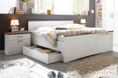 Country von SchlafKONTOR - 4-teilige Schlafzimmer-Einrichtung im Landhaus-Stil