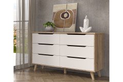 Vankka von Forte - Schlafzimmer-Set im skandinavischen Stil