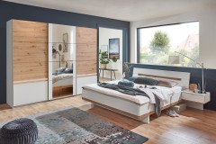 Gibraltar von Wimex - Nachtkommode graphit mit 3 Schubkästen