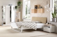 cocoon by rb 305 von Röhr-Bush - Wandspiegel rechteckig mit Ablagefläche