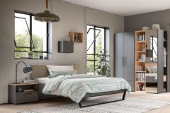 cocoon by rb 305 von Röhr-Bush - Wandspiegel rechteckig mit Ablagefläche