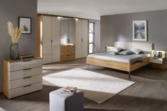 Seamo von Rauch - Schlafzimmer Eiche Artisan - Champagner-Glas