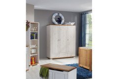 Vita von Wohnglücklich - Schlafzimmer weiß Kiefernholz