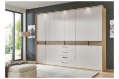 Cabrillo von Disselkamp - Schlafzimmer Balkeneiche - Lack sand