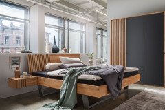 Manhattan-sleeping von Nature Living - Doppelbett in Wildeiche
