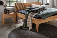 Manhattan-sleeping von Nature Living - Doppelbett in Wildeiche