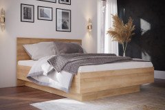 Lenybelardo von Forte - Schlafzimmer-Einrichtung mit Bettkasten & Beleuchtung