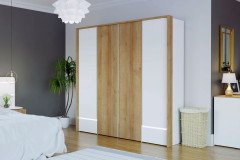 Lenybelardo von Forte - Schlafzimmer-Einrichtung mit Bettkasten & Beleuchtung