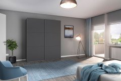 Lelia von Rauch - Schwebetürenschrank weiß ca. 175 cm breit