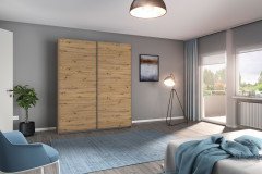 Lelia von Rauch - Schwebetürenschrank weiß ca. 175 cm breit