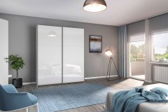 Lelia von Rauch - Schwebetürenschrank weiß ca. 175 cm breit