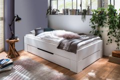 Progress von Cinall - Einzelbett Fichte mit Kopfteil