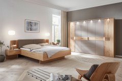 Maleta von Rauch - Schwebebett Asteiche teilmassiv