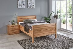 Comfort-V Express von Disselkamp - Einzelbett Wildeiche-weiß 90x200 cm