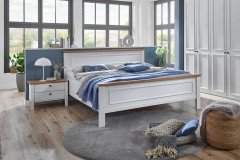 Charleston von Disselkamp - Landhaus-Schlafzimmer Lack weiß