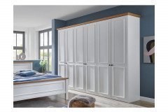 Charleston von Disselkamp - Landhaus-Schlafzimmer Lack weiß