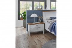 Charleston von Disselkamp - Landhaus-Schlafzimmer Lack weiß