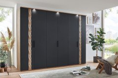 Callao von Disselkamp - Schlafzimmer Eiche-Furnier - Jungle green