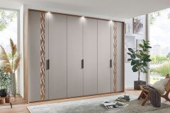 Callao von Disselkamp - Schlafzimmer Eiche-Furnier - Jungle green