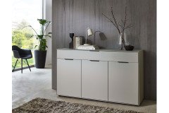 WSL 8800 von Wöstmann - Schlafzimmer Wildeiche/ Lack graphitgrau