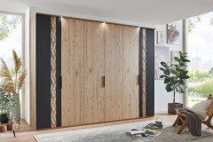 Callao von Disselkamp - Schlafzimmer Eiche-Furnier - Jungle green