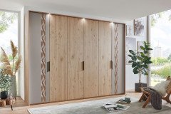 Callao von Disselkamp - Schlafzimmer Eiche-Furnier - Jungle green