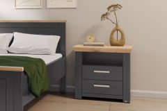 York von set one by Musterring - Bett im modernen Landhaus-Stil