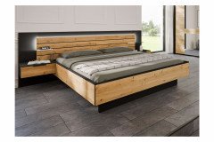 Ventura-sleeping von Rauch Black - Schwebetürenschrank Asteiche - schwarz