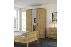 Cherie von Rauch - Single-Schlafzimmer Asteiche Nachbildung