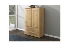 Vaiana von Rauch Black - Single-Schlafzimmer Asteiche teilmassiv