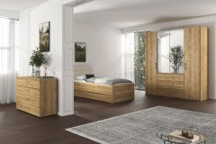 Vaiana von Rauch Black - Single-Schlafzimmer Asteiche teilmassiv