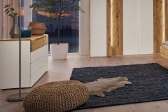 Jovanna von Musterring - Doppelbett mit Kopfteilhöhe ca. 98,5 cm fango - Eiche