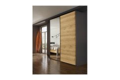 Nice4Home-F von Rauch Orange - Kommode 80 Asteiche - alpinweiß