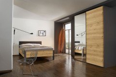 Nice4Home-F von Rauch Orange - Kommode 80 Asteiche - alpinweiß