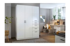 Allrounder von Rauch Blue - Apartmentmöbel grau-metallic - weiß